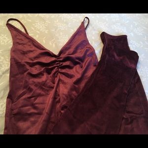 Free People Velvet Cat Suit